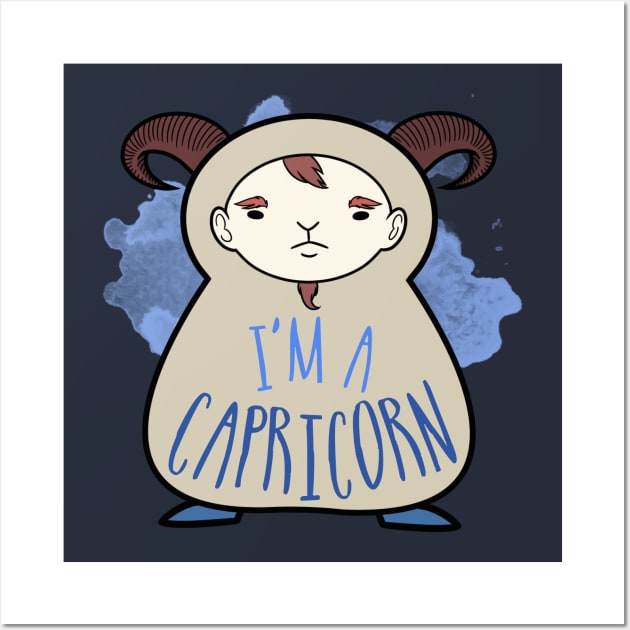 I'm a Capricorn Wall Art by omai